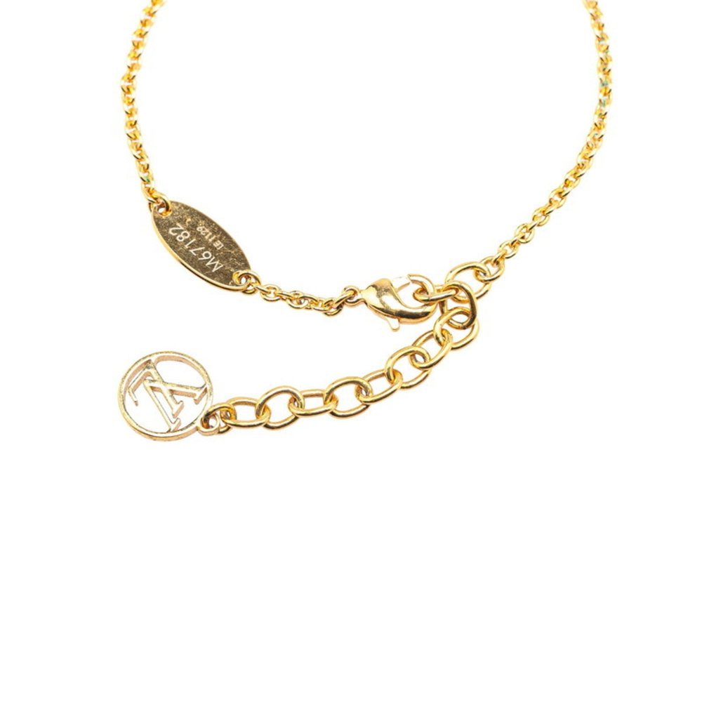 Louis Vuitton LV&ME Y Bracelet M67182 Gold Plated Women's LOUIS VUITTON - Picture 4 of 6